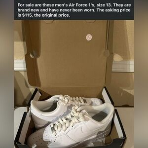 Nike Air Force 1’s men’s